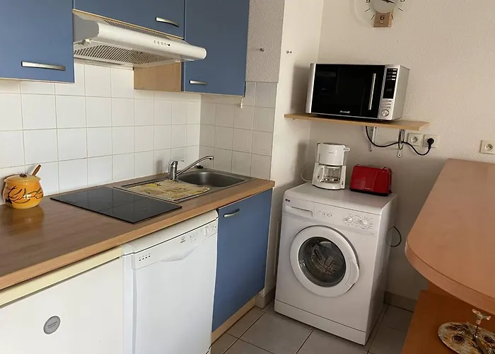 : 2* Avec Piscine Et Balcon - Fr-1-738-39 公寓