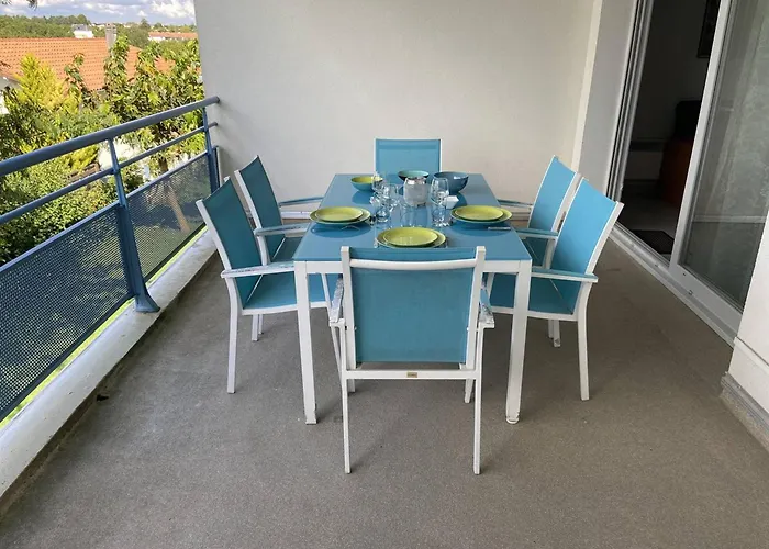 : 2* Avec Piscine Et Balcon - Fr-1-738-39 公寓